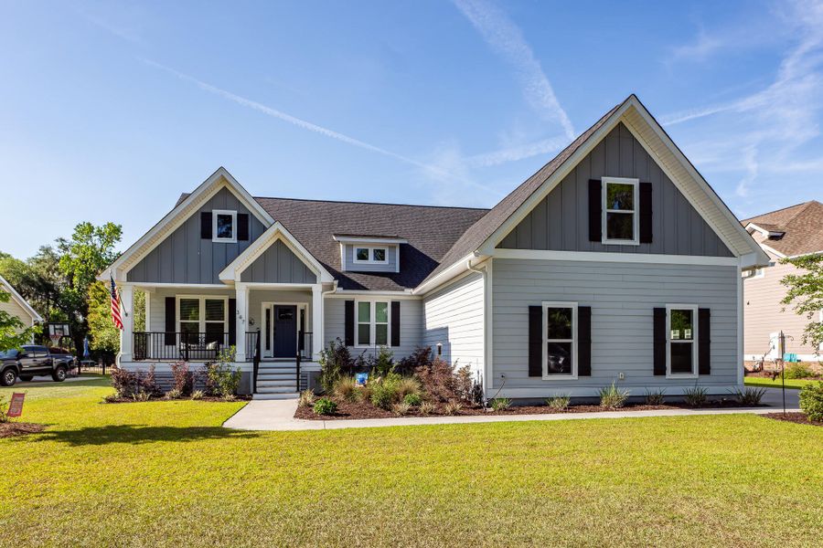 Front exterior of a new home in , Charleston, SC, highlighting curb appeal (Image 28).