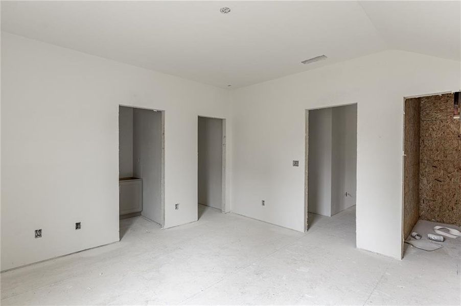 In-progress construction of a new home in , Buford, GA (Image 17).