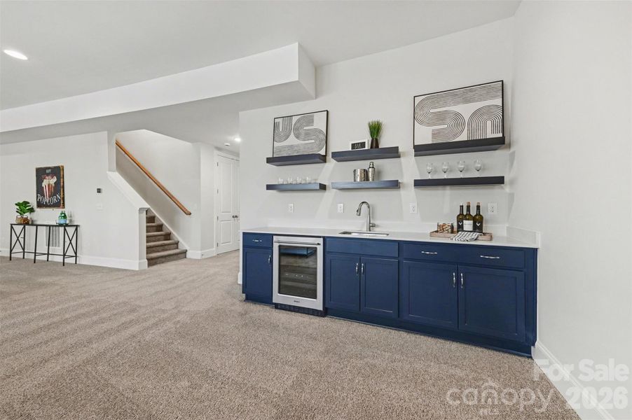Furnished interior view inside a new home in Harbor Watch, Statesville (Image 13).