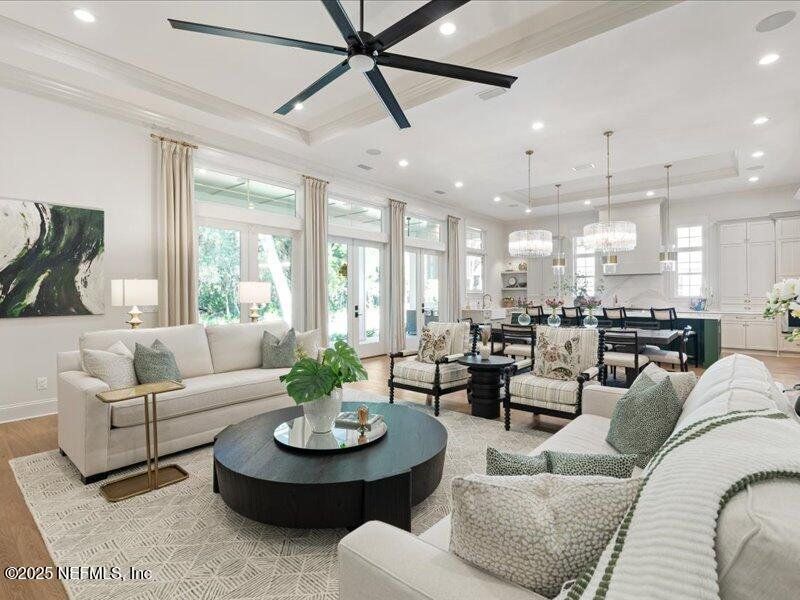 Furnished interior view inside a new home in , Jacksonville (Image 8).