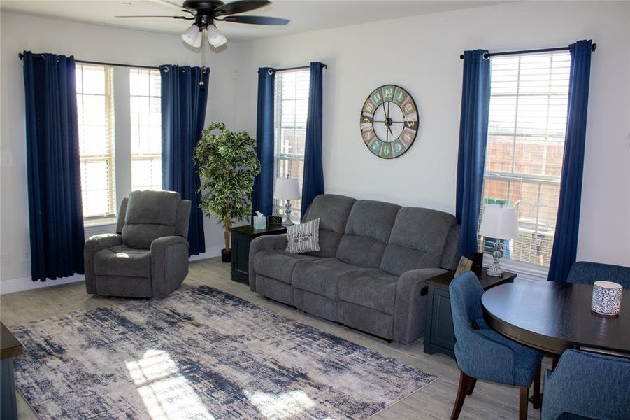 Furnished interior view inside a new home in , Mansfield (Image 7).