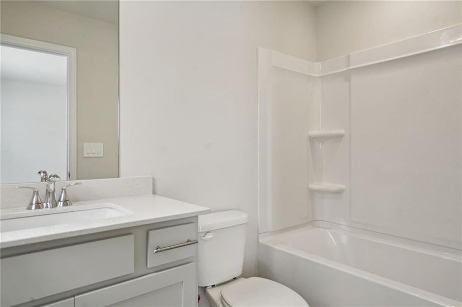 Close-up of interior finishes inside a home in Westmont Preserve, Powder Springs (Image 22).