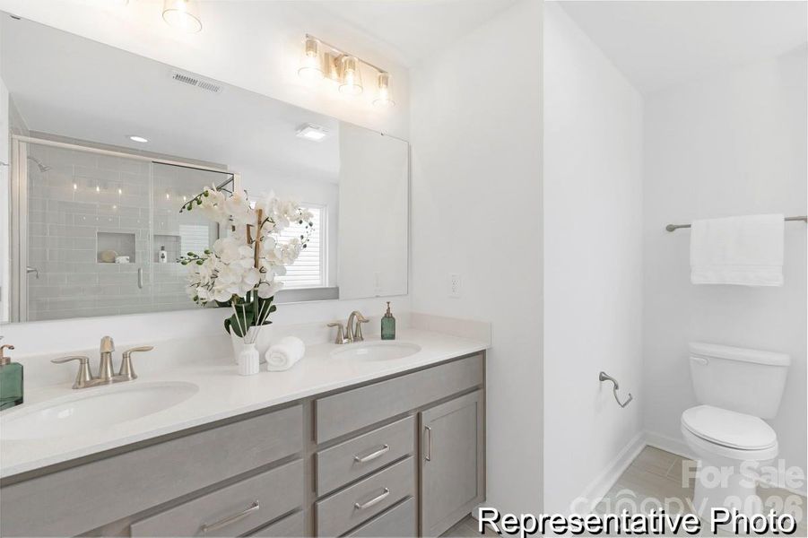 Furnished interior view inside a new home in Huntington Hills, Lincolnton (Image 5).