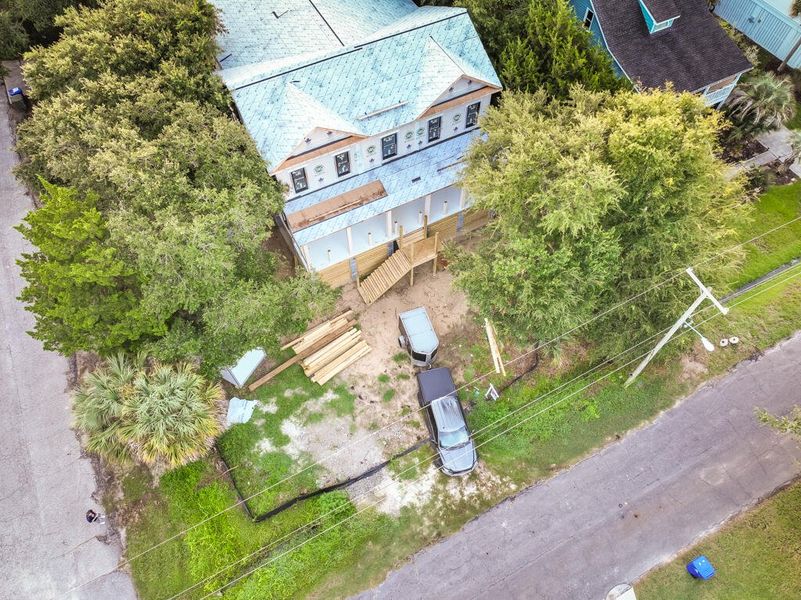 In-progress construction of a new home in , Isle Of Palms, SC (Image 11).