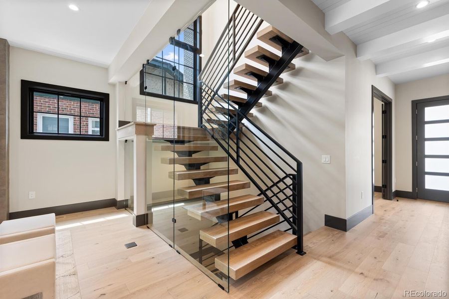 Furnished interior view inside a new home in , Denver (Image 18).