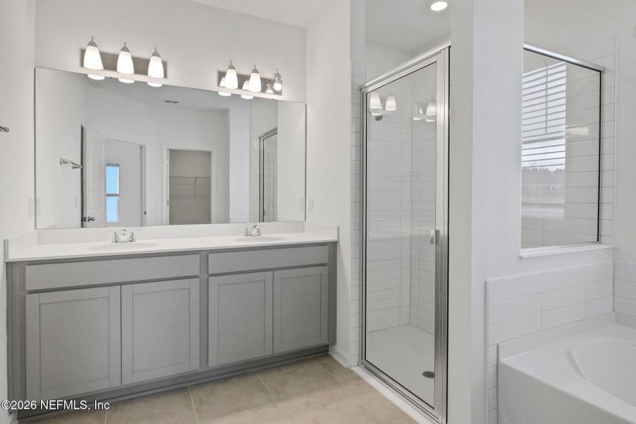 Furnished interior view inside a new home in Amberly, Green Cove Springs (Image 5).