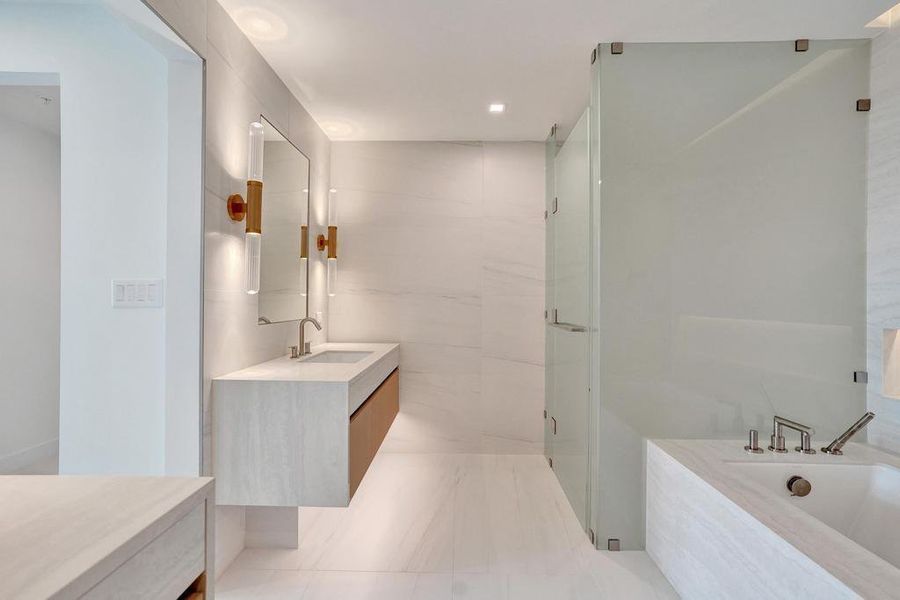 Furnished interior view inside a new home in Casamar, Pompano Beach (Image 27).