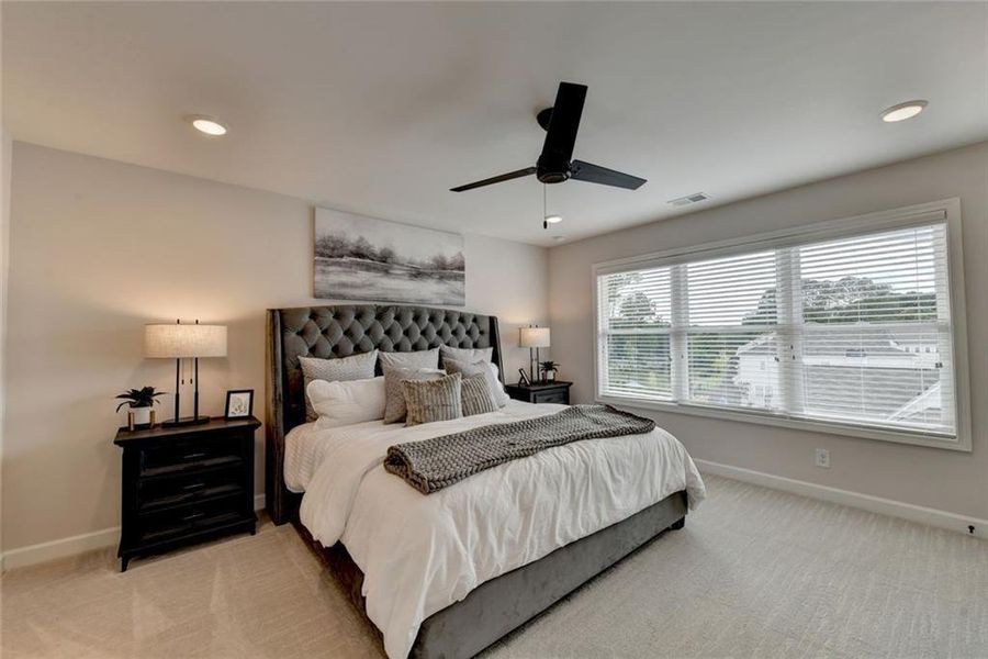 Furnished interior view inside a new home in East Park Village, Kennesaw (Image 14). Furnished interior view inside a new home in East Park Village, Kennesaw (Image 14).
