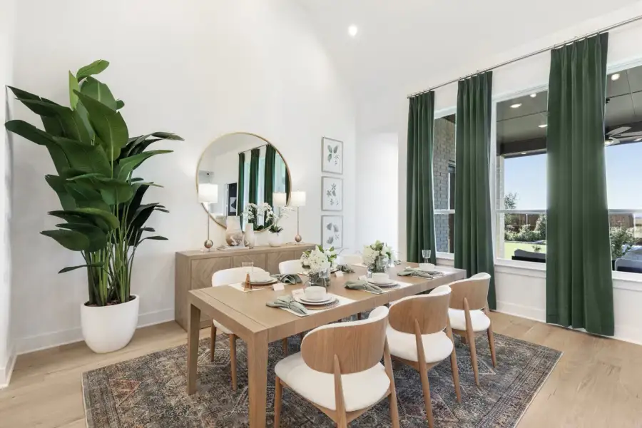 Representative Dining Room - some options shown