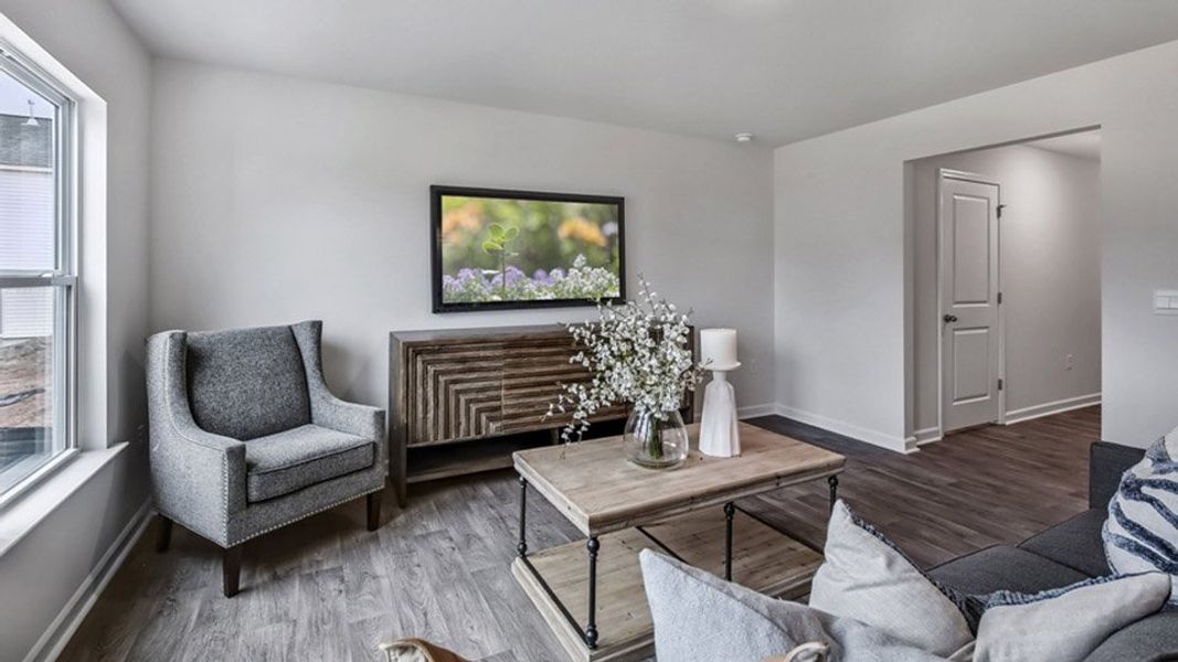 Furnished interior view inside a new home in Wilson's Ridge, Wilson's Mills (Image 12).