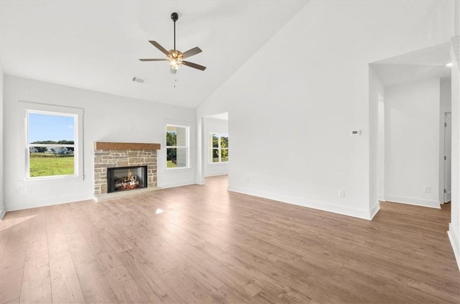 Spacious, unfurnished interior of a new home in , Cumming (Image 52).