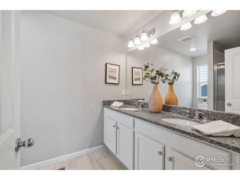 Furnished interior view inside a new home in Pintail Commons at Johnstown Village, Johnstown (Image 4).