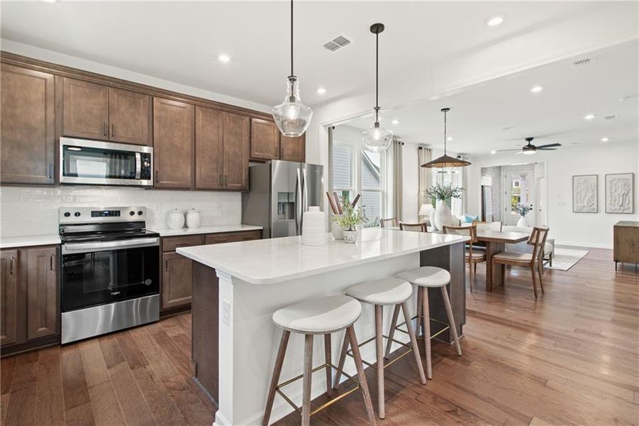 Furnished interior view inside a new home in Del Webb at Lake Oconee, Greensboro (Image 14).