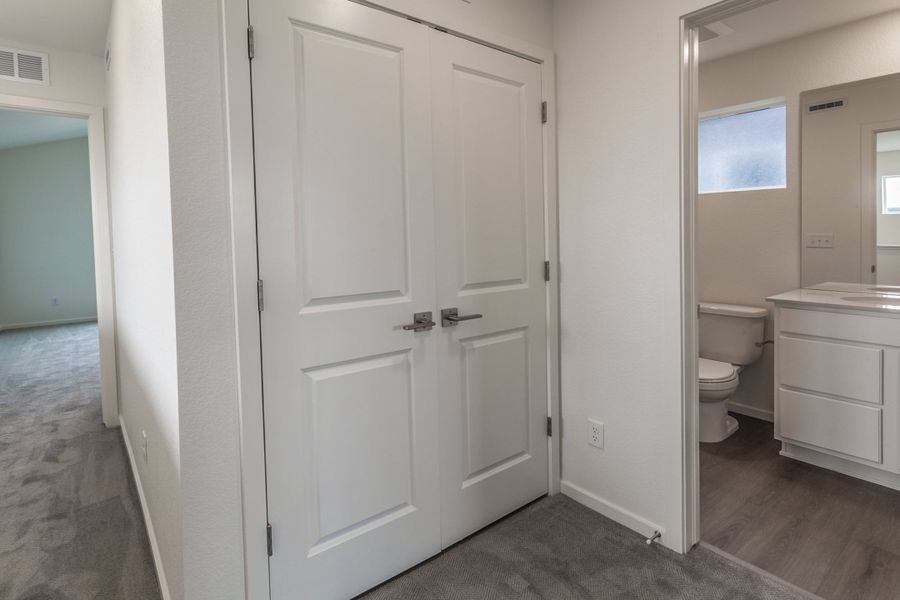 Furnished interior view inside a new home in Bloom, Fort Collins (Image 17). Furnished interior view inside a new home in Bloom, Fort Collins (Image 17).