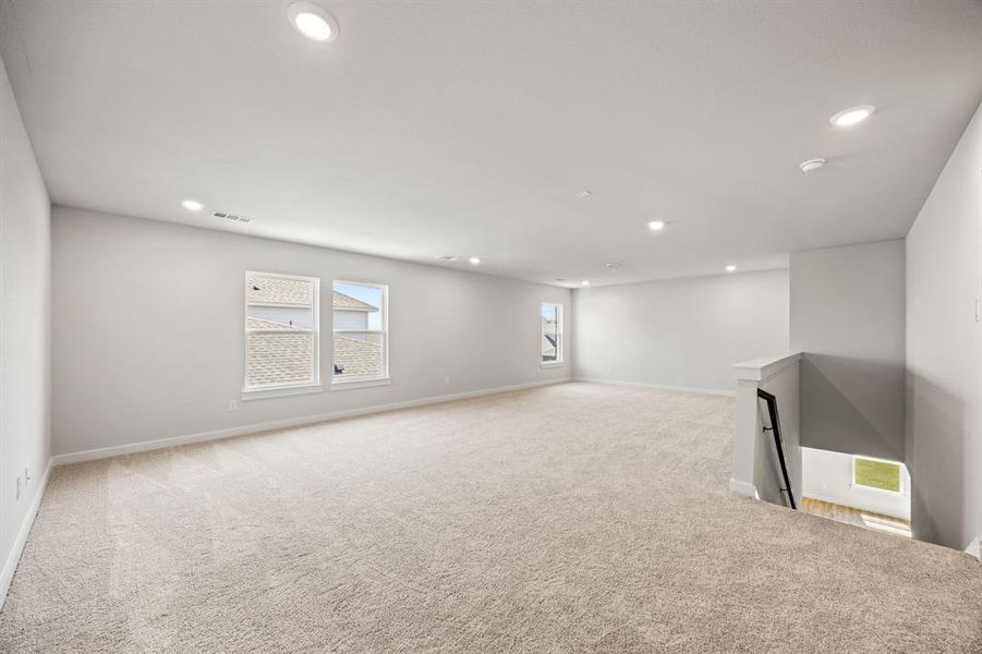 Spacious, unfurnished interior of a new home in Prestige Collection at Overland Grove, Forney (Image 15).