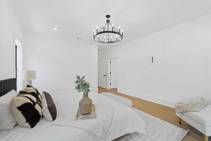 Furnished interior view inside a new home in , Decatur (Image 15).
