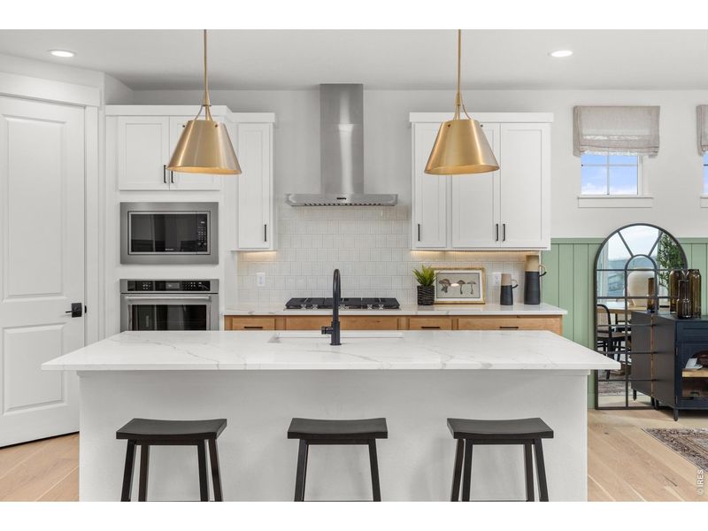Furnished interior view inside a new home in Barefoot Lakes, Firestone (Image 11).