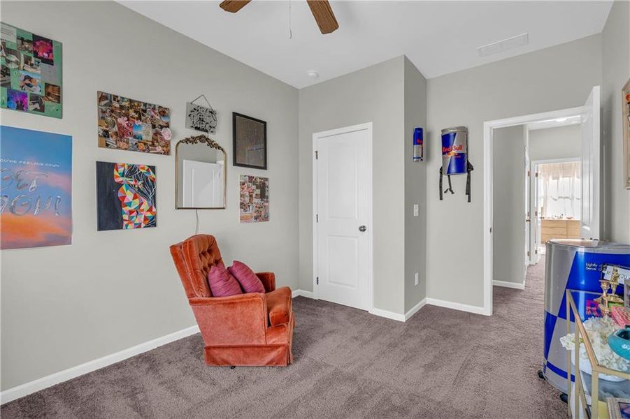 Furnished interior view inside a new home in , Atlanta (Image 11). Furnished interior view inside a new home in , Atlanta (Image 11).