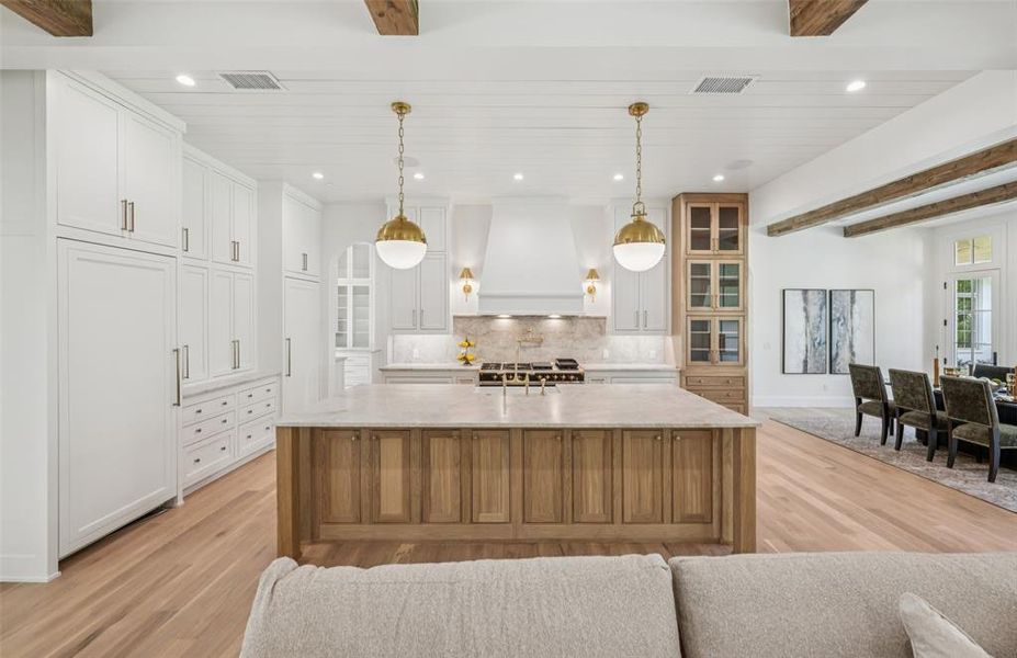 Furnished interior view inside a new home in , Keller (Image 29).