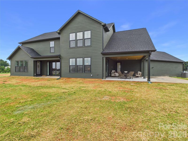 Exterior details and patio area of a home in , Mooresville (Image 25).