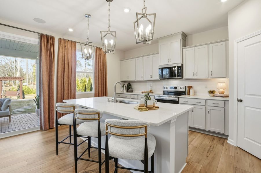 Redwood Model kitchen