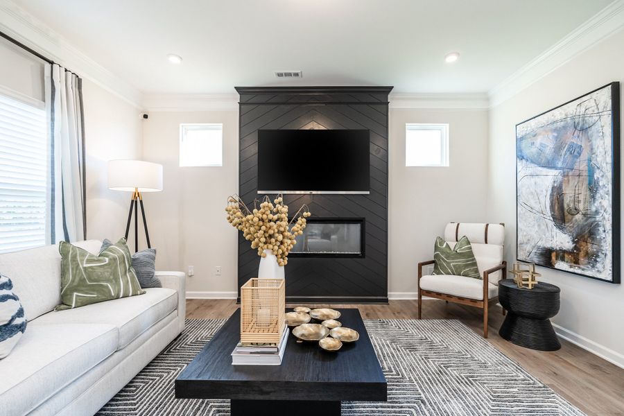 Furnished interior view inside a new home in Drake Estates, Goldsboro (Image 3).