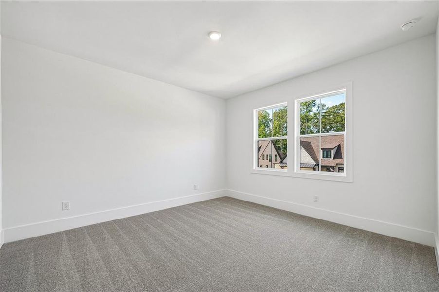 Spacious, unfurnished interior of a new home in Towson Village, Peachtree City (Image 25). Spacious, unfurnished interior of a new home in Towson Village, Peachtree City (Image 25).