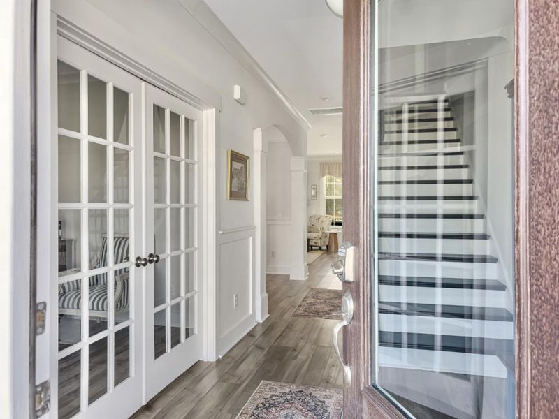 Furnished interior view inside a new home in Hewing Farms, Summerville (Image 33). Furnished interior view inside a new home in Hewing Farms, Summerville (Image 33).