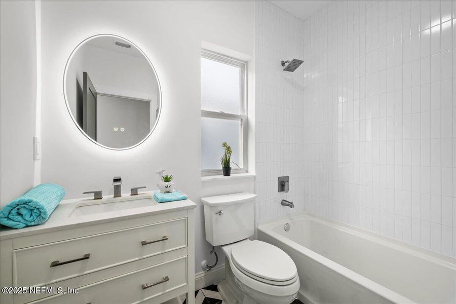 Furnished interior view inside a new home in , Jacksonville (Image 28).