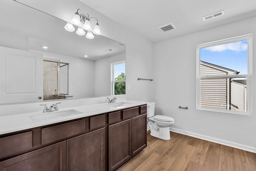 Furnished interior view inside a new home in Bell West, Kernersville (Image 16).