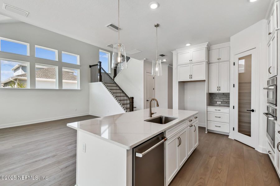 Furnished interior view inside a new home in Seven Pines 50' Front Entry, Jacksonville (Image 11).
