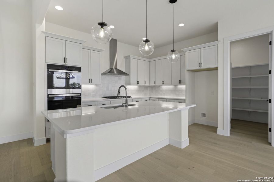 Furnished interior view inside a new home in , Fair Oaks Ranch (Image 8). Furnished interior view inside a new home in , Fair Oaks Ranch (Image 8).