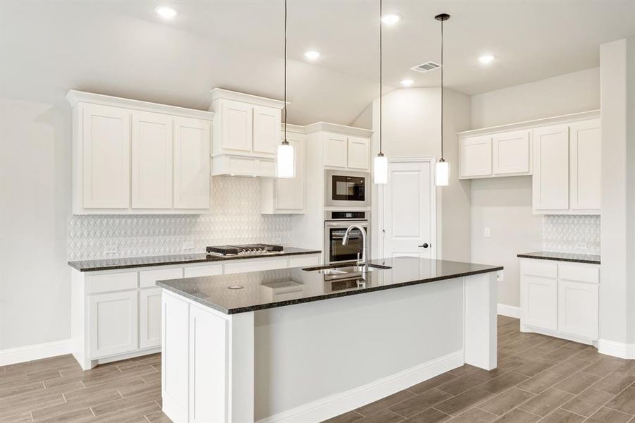 Furnished interior view inside a new home in The Oaks, Red Oak (Image 10). Furnished interior view inside a new home in The Oaks, Red Oak (Image 10).