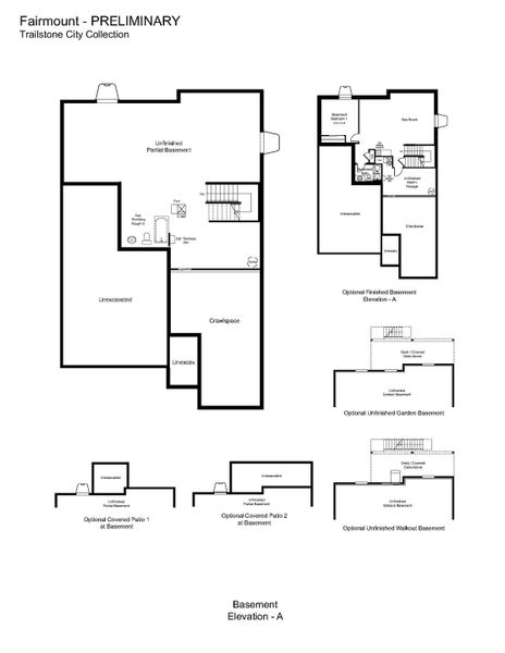 2D floor plan layout of this home in Trailstone, Arvada, CO (Image 6).