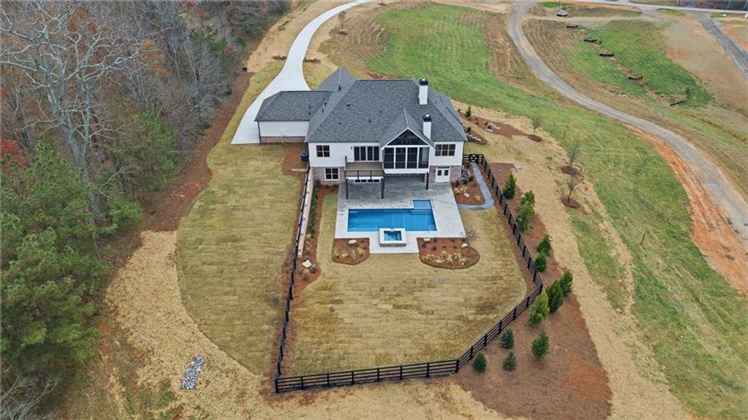 Front exterior of a new home in , Gainesville, GA, highlighting curb appeal (Image 37).