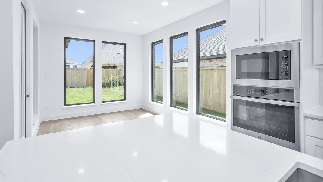Spacious, unfurnished interior of a new home in Bridgeland, Cypress (Image 16).