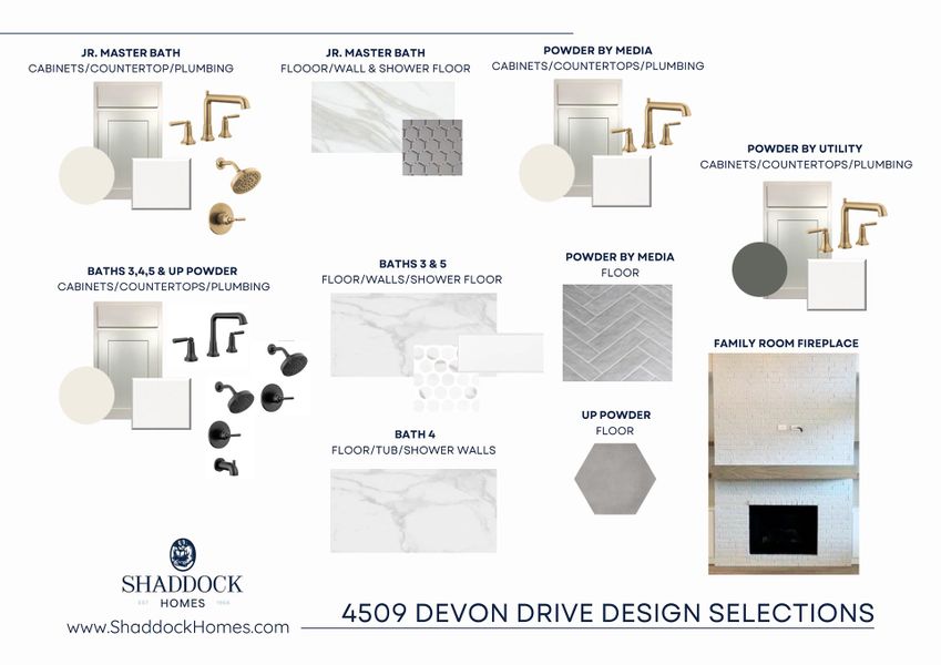 Sample of building materials used in homes in Whitestone Estates, Parker (Image 4). Sample of building materials used in homes in Whitestone Estates, Parker (Image 4).