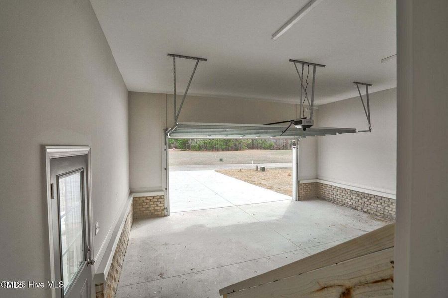 Carriage style rear entry garage!