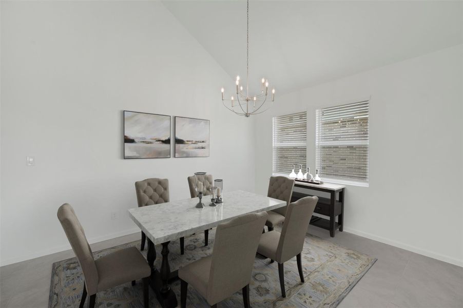 Charming dining area Charming dining area