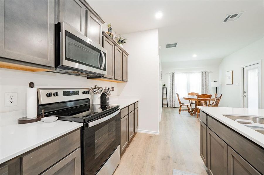 Furnished interior view inside a new home in , Kaufman (Image 8). Furnished interior view inside a new home in , Kaufman (Image 8).