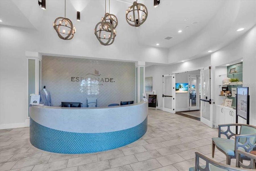 Furnished interior view inside a new home in Esplanade at Artisan Lakes, Palmetto (Image 28).