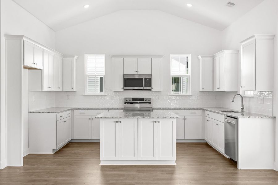 Furnished interior view inside a new home in Downtown Loris Homes, Loris (Image 6).