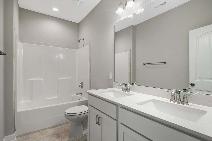 Representative furnished interior of a home built from the Dogwood by Caviness & Cates Communities in Maggie Way, Wendell (Image 89).