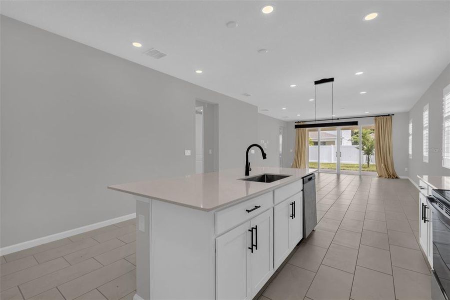 Furnished interior view inside a new home in Seasons at Lakeside Forest, Tavares (Image 8).
