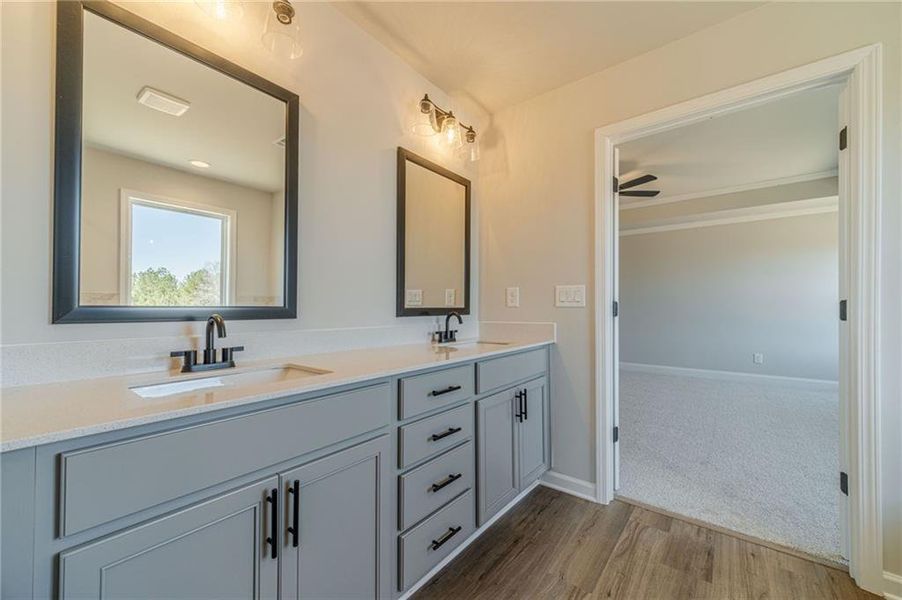 Furnished interior view inside a new home in , Covington (Image 9).
