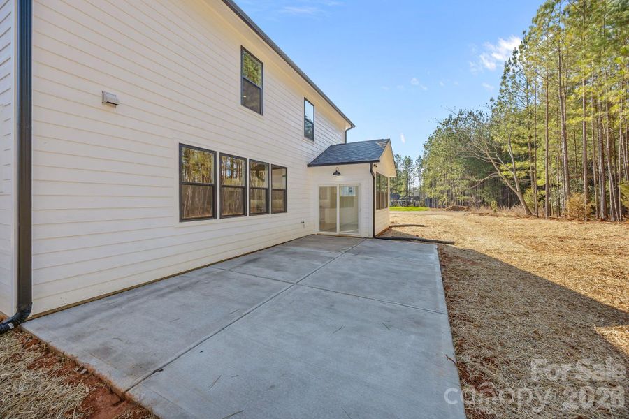 Exterior details and patio area of a home in , Salisbury (Image 4).