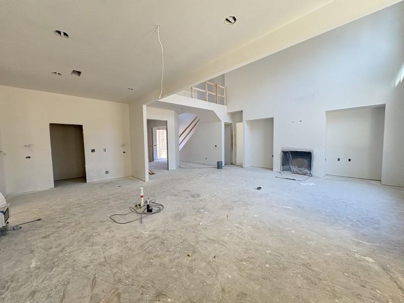 In-progress construction of a new home in Arden on Lanier, Cumming, GA (Image 34).