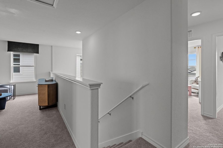 Furnished interior view inside a new home in Horizon Ridge, San Antonio (Image 22).