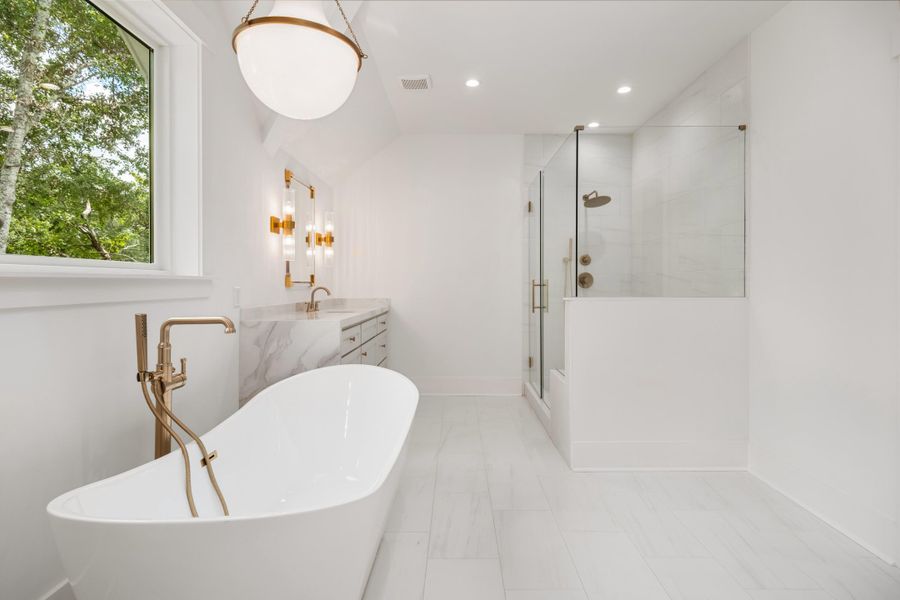 Furnished interior view inside a new home in , Mount Pleasant (Image 35).