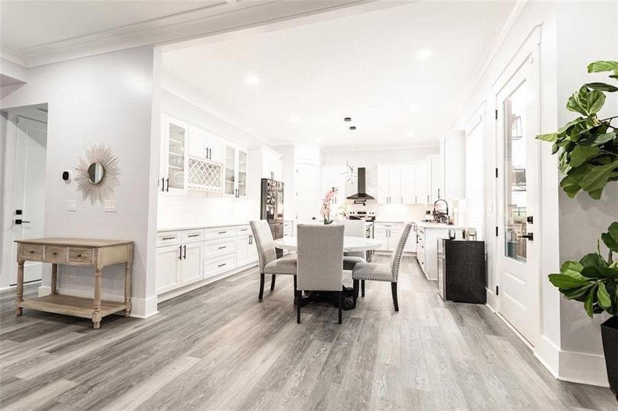 Furnished interior view inside a new home in , Snellville (Image 13).